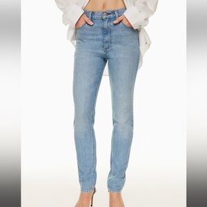Denim Forum the 80s Bardot hi-rise skinny jeans